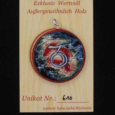 Anhänger Astro "Steinbock" - Unikat Nr. 610 – Bild 4