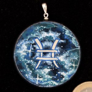 Produktbild Anhänger "Astrosymbol Fische" - Unikat Nr. 613