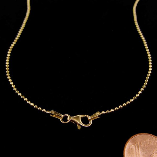Kugelkette aus 925 Silber – Bild 2